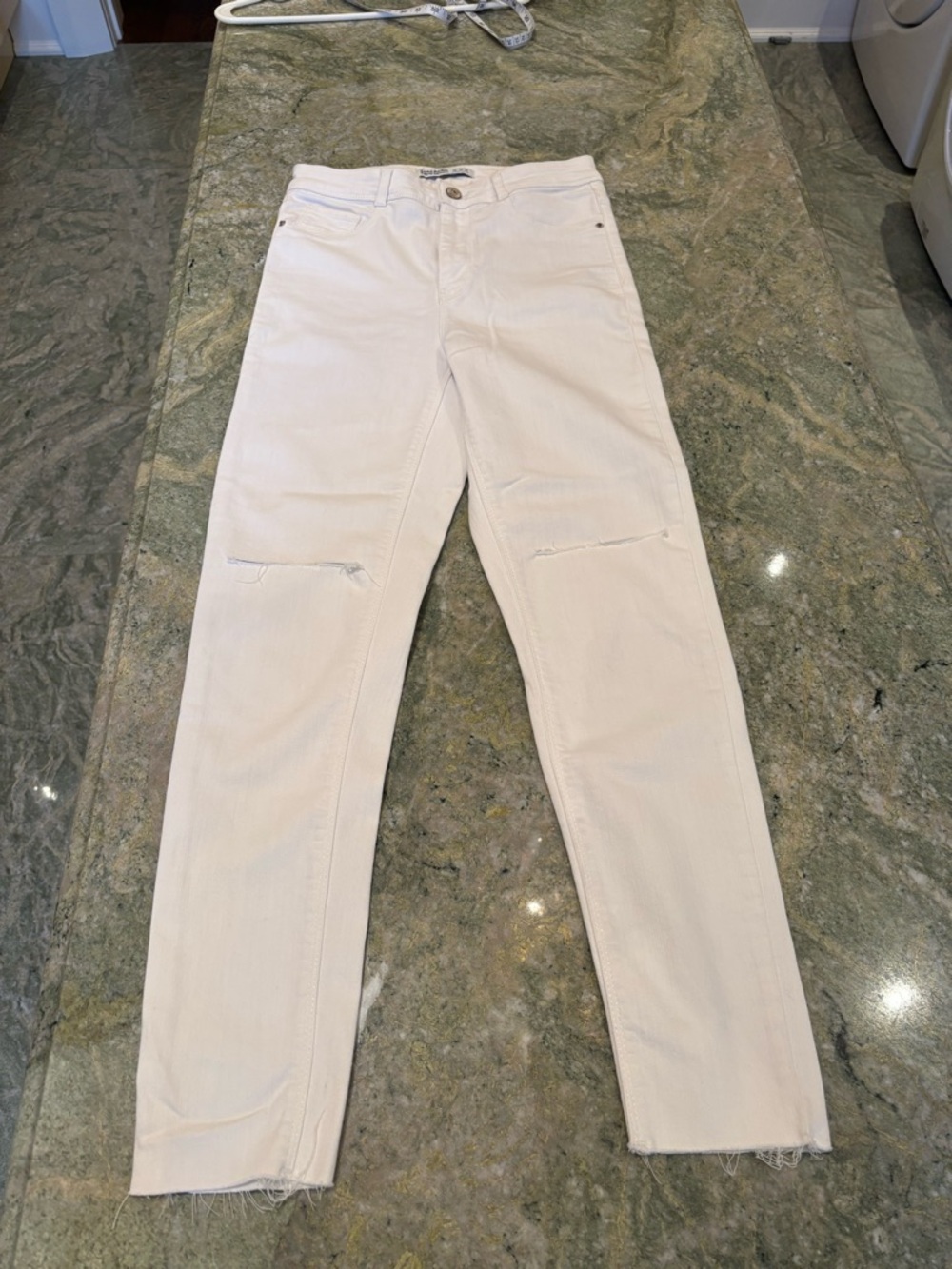 Zara Off-White Z1975 Denim Jeans